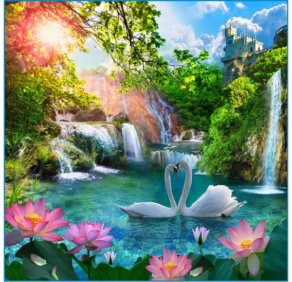 Райские пейзажи природы