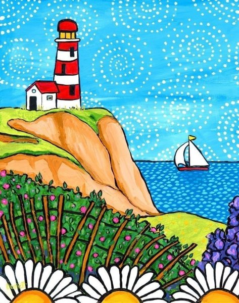 Акварельный скетчинг деревня