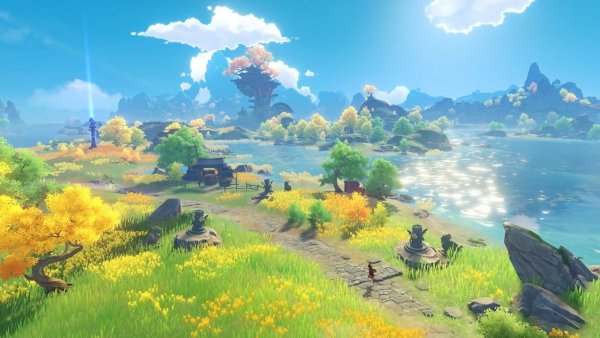 Horizon Zero Dawn пейзажи 4к