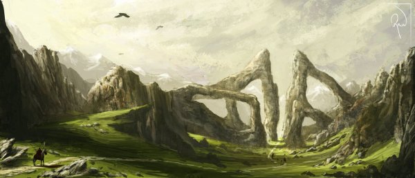 Фэнтези пейзажи