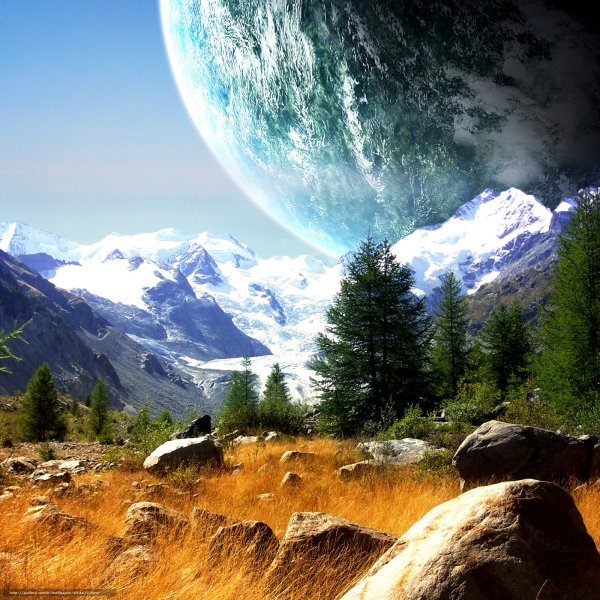 Фантастические пейзажи