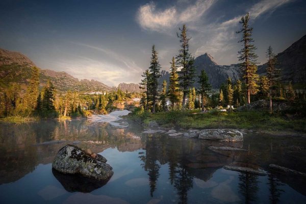 Озеро Лазурное Ергаки