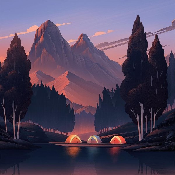 Мультяшная природа