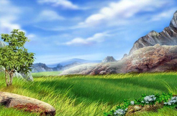 Мультяшная природа