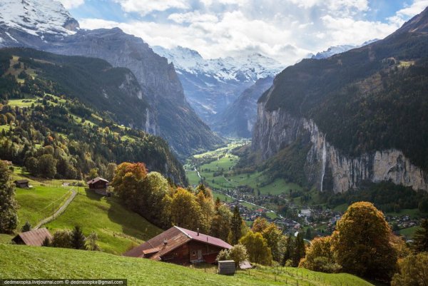 Швейцария Альпы достопримечательности