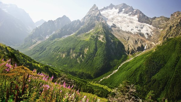 Горы Кавказа Теберда