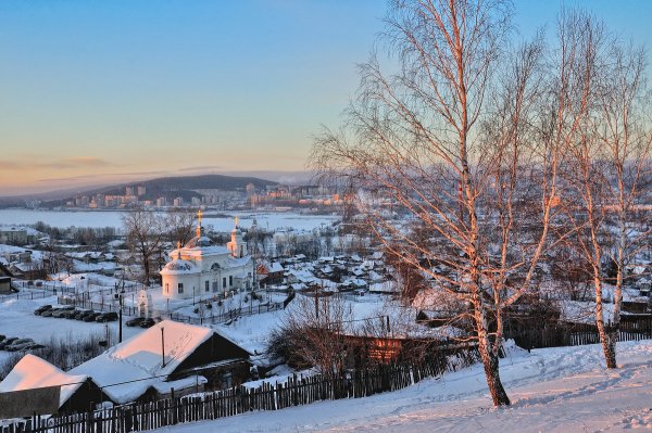 Новоуральск зима
