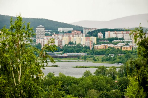 Новоуральск вид с пруд