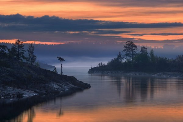 Белые ночи в Карелии