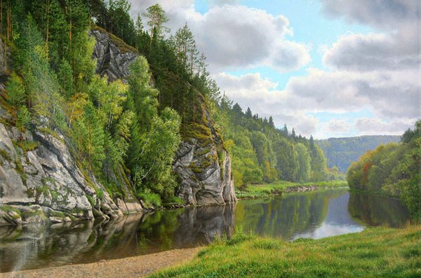 Художник Щеглов Дмитрий пейзажи