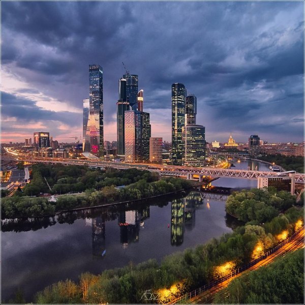 Пейзажи Москоу Сити