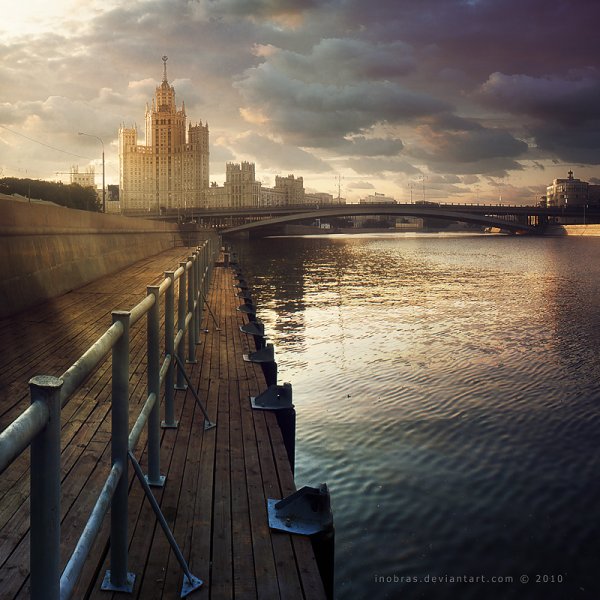 Москва река Кремль