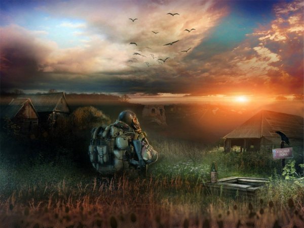 Сталкер арт рассвет