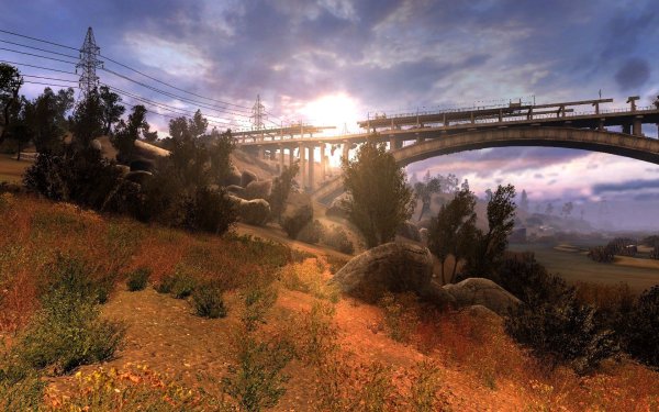 Сталкер Зов Припяти пейзажи