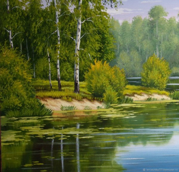 Пейзаж_мосток_ Владимир Чернов