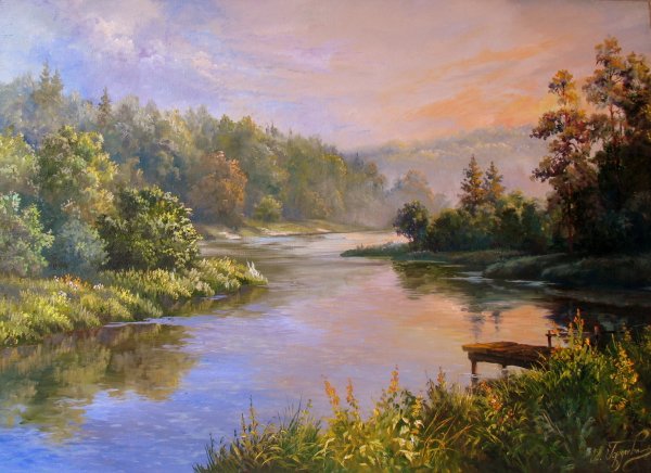 Художник Олег Чувашев