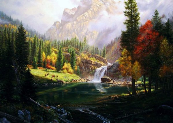 Пейзажи Артура Чартова