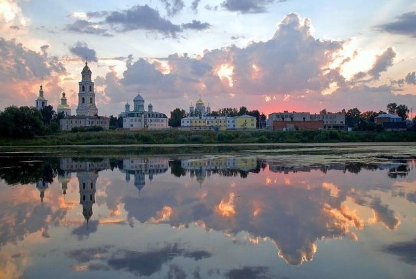 Дивеевский монастырь вид с реки