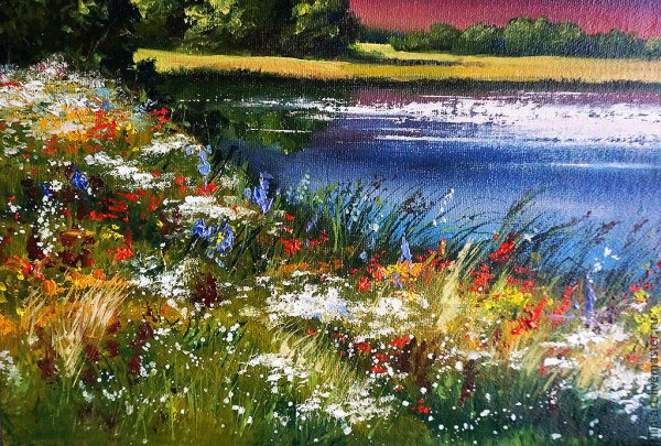 Пейзаж маслом