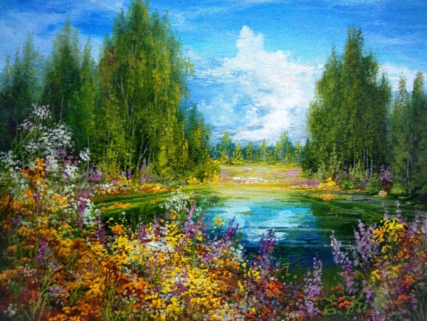 Художник Самарская Елена Михайловна картины