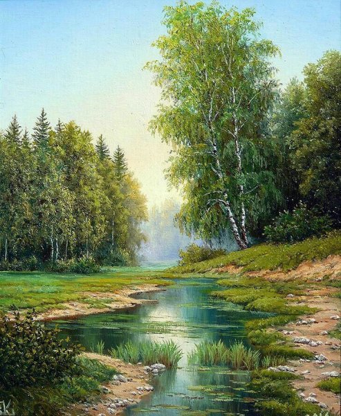 Художник пейзажист Басов Сергей