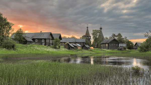 Деревенский домик