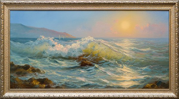 Балахонов Дмитрий художник море