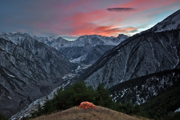 Северная Осетия Михошка горы