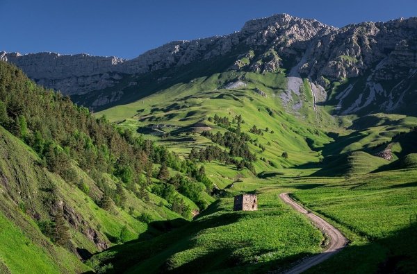 Горы Кавказа Ингушетия