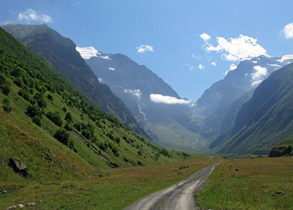 Кавказские горы Северная Осетия
