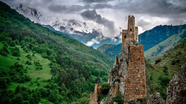 Ингушетия башни Барханоевых