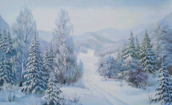 Зимние пейзажи Геннадия Кириченко