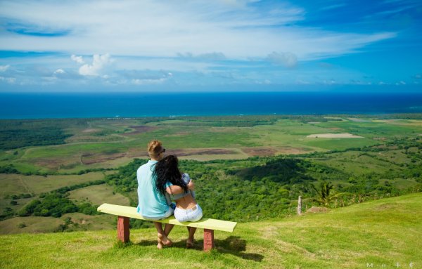 Красивая природа с людьми