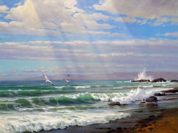 Георгий Харченко морские пейзажи