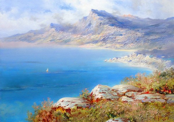 Виктор Лузик морской пейзаж