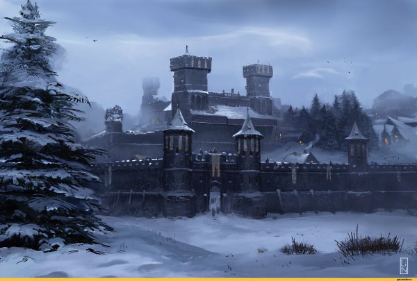 Замок Старков Винтерфелл