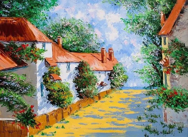 Пейзажи для срисовки