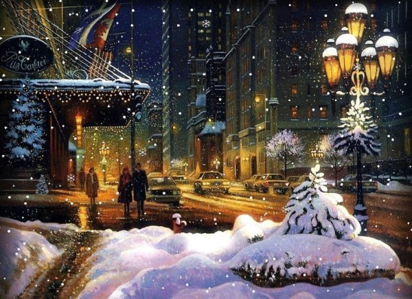 Зимнее окно