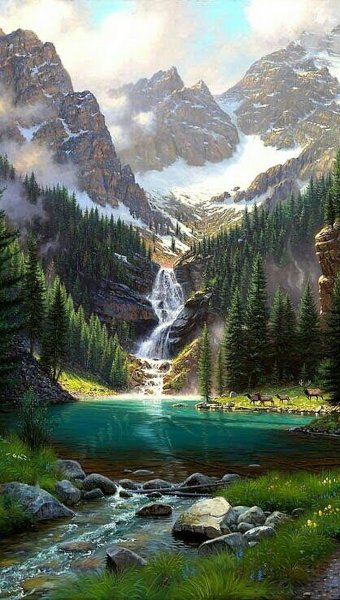 Красивые пейзажи природы