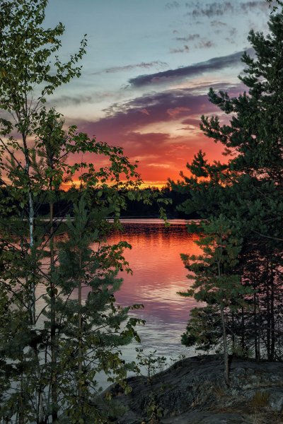 Картины Томаса Аколе водопады
