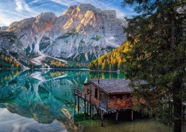 Доломитовые Альпы озеро Брайес