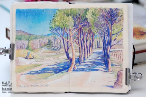 Лена Дегтяренко акварель