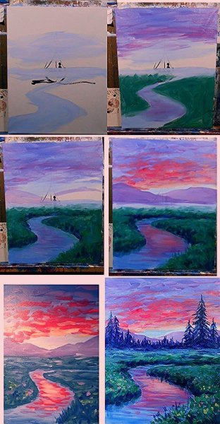 Пейзаж легкий