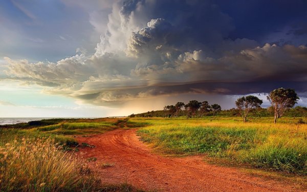 Пейзаж небо