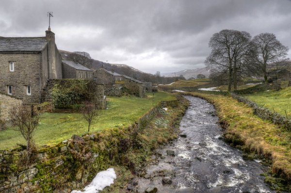 Деревня Плакли Англия