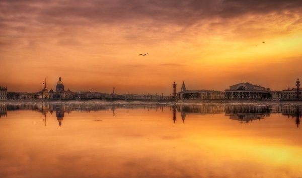 Вечерний Петербург закат