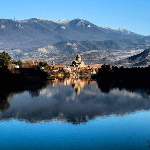 Озеро в Мцхете