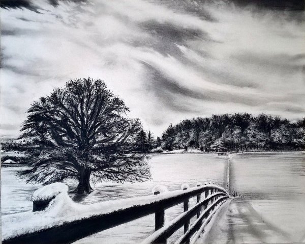 Пейзаж Графика