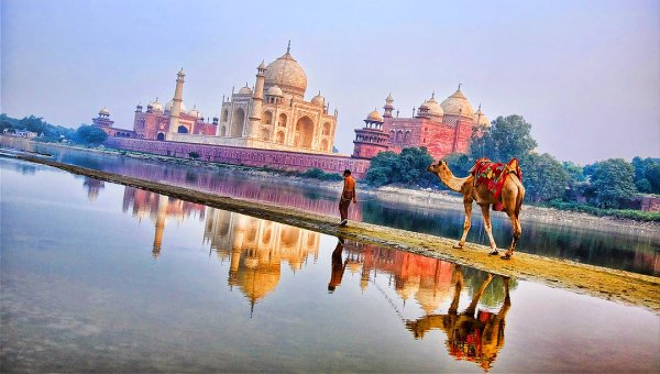 Тадж-Махал, Агра, Индия (Азия)