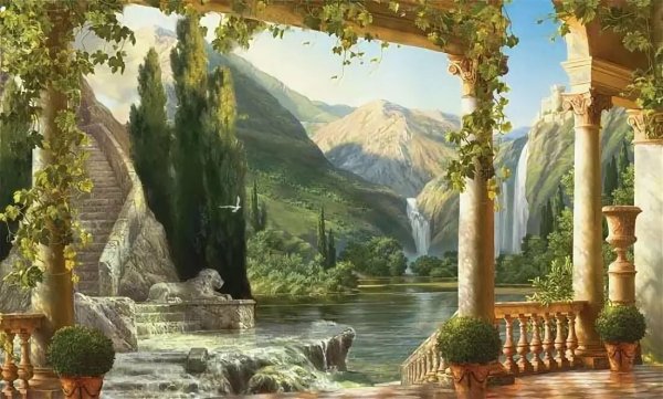 Фрески Аффреско горы